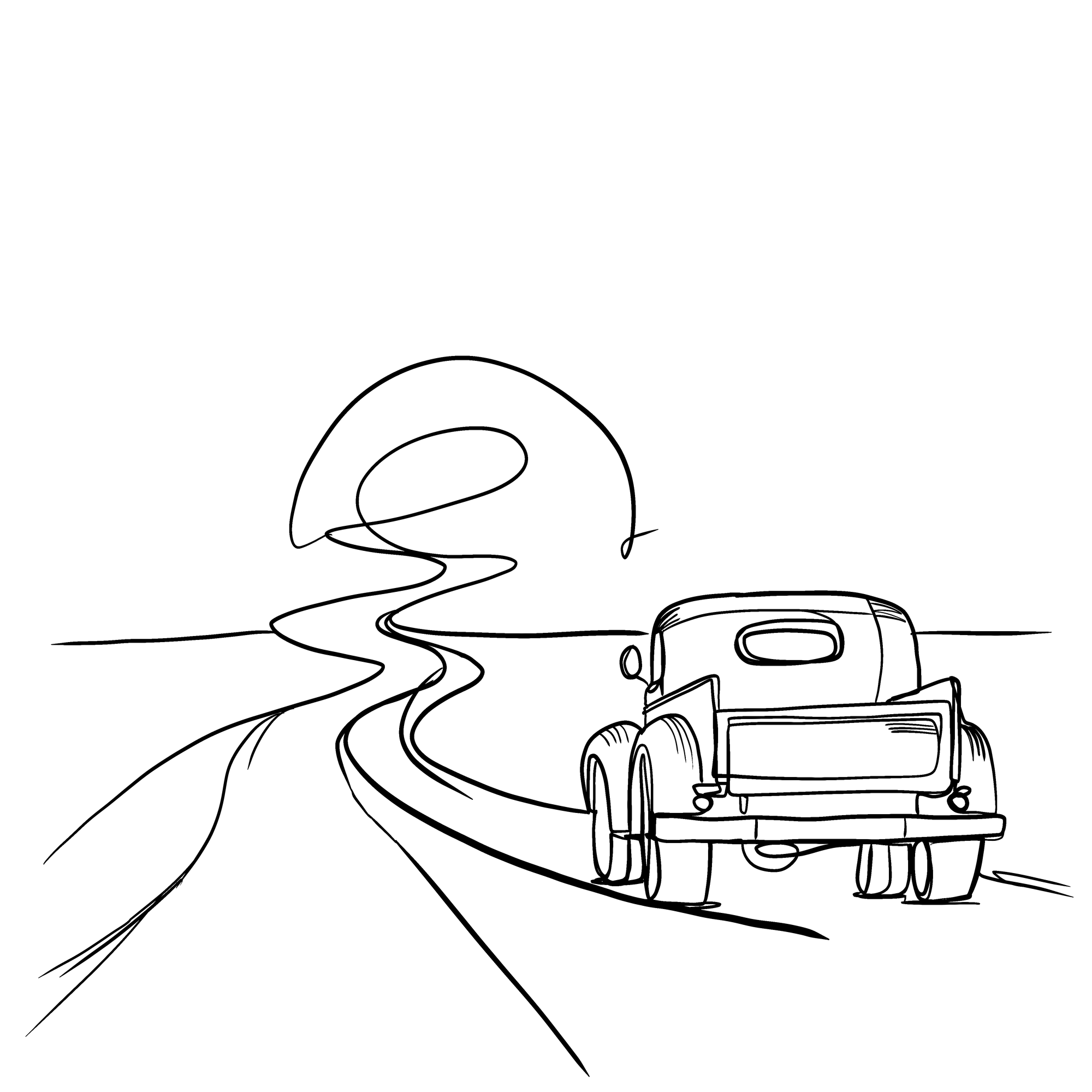 Mortinatos él — Una línea, serie one line