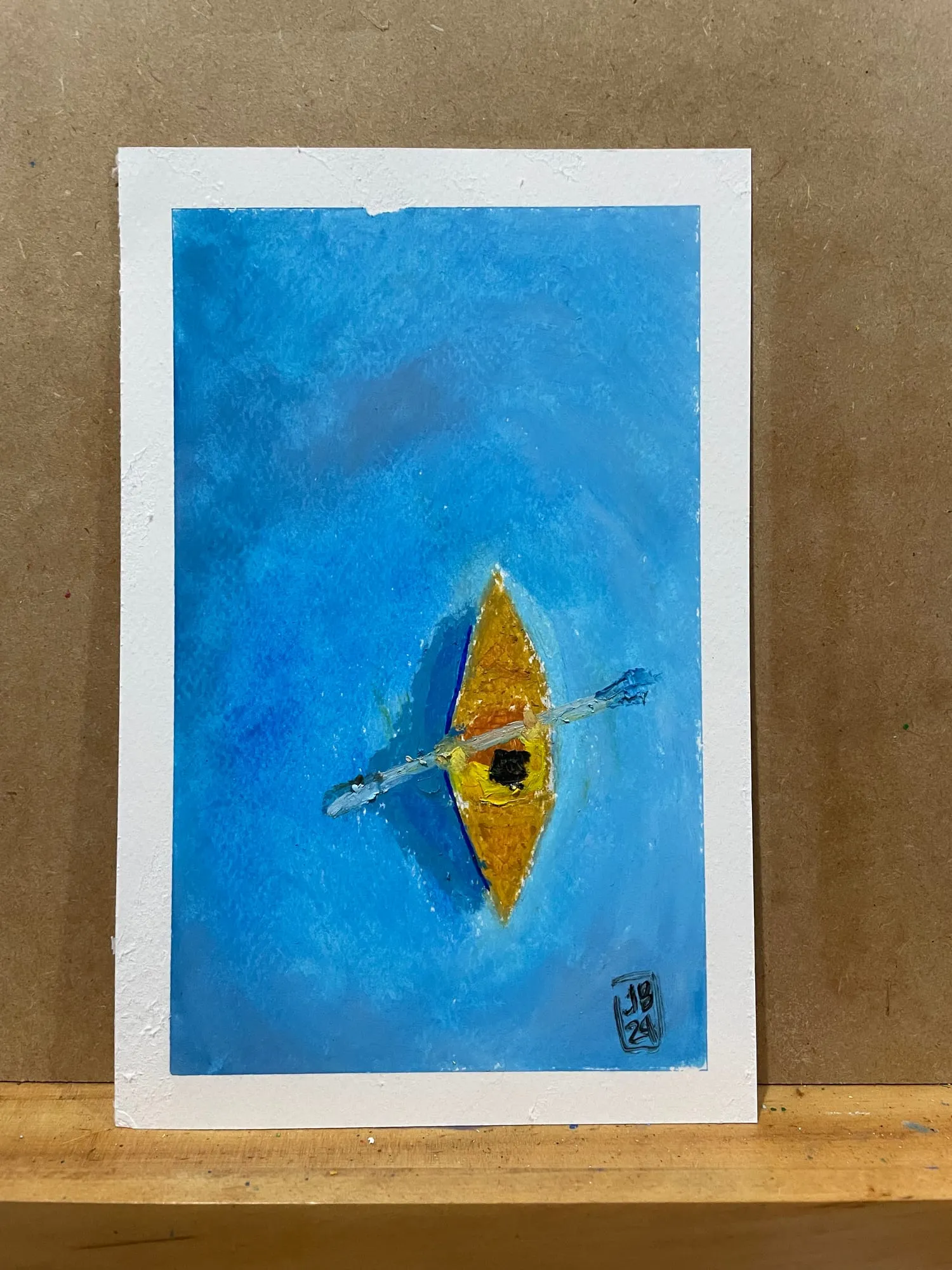 Sin título 04 — óleo pastel