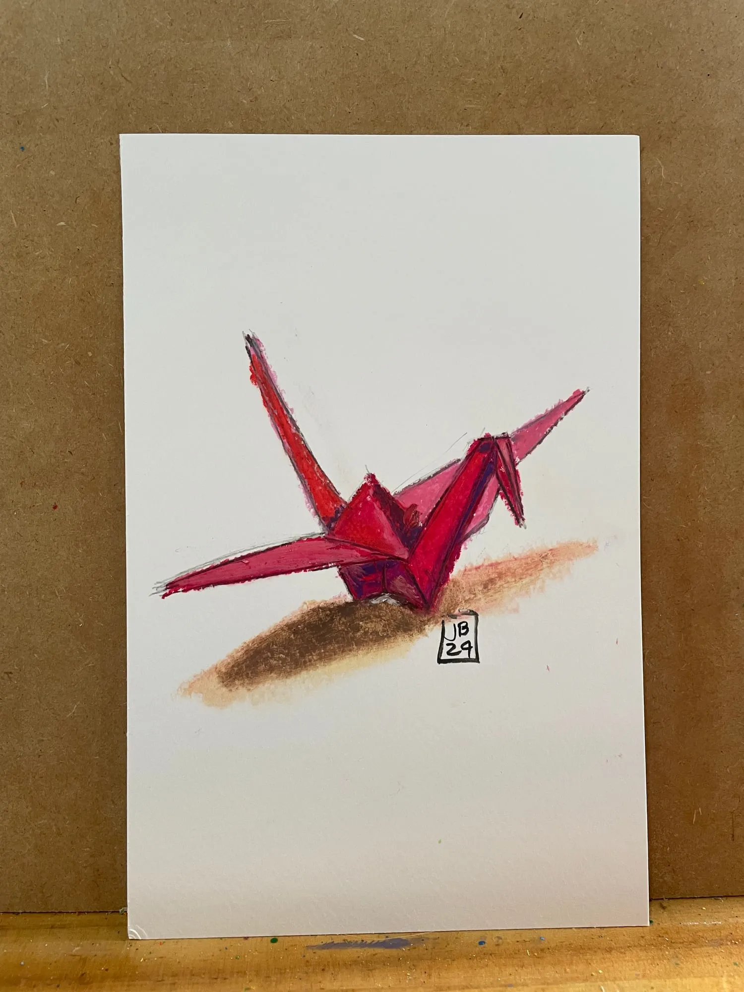 Sin título 08 — óleo pastel