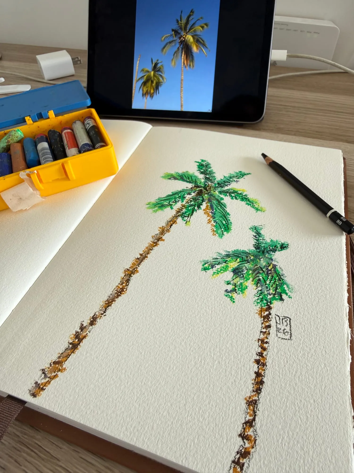 Página 04 — dibujo, serie sketchbooks